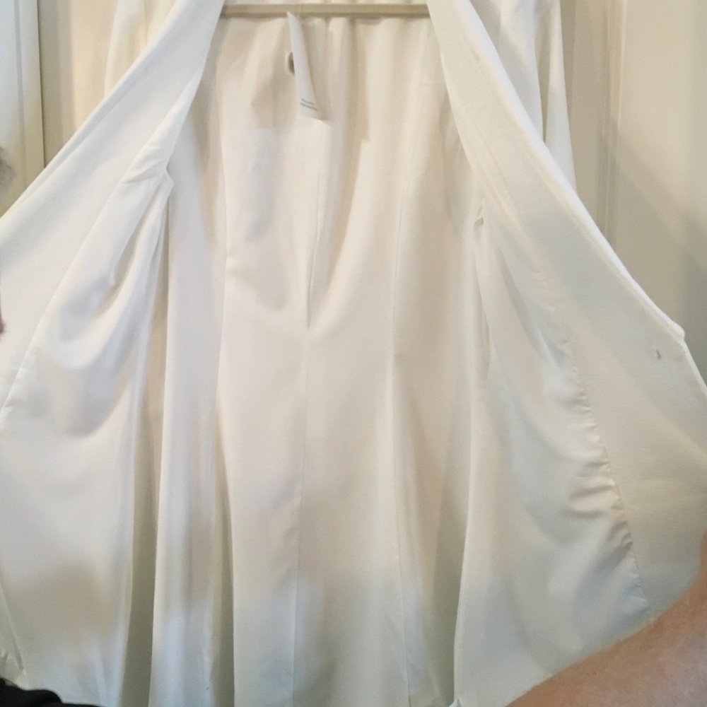 Tobi Hi Low Woman’s Dressy Blazer/Jacket White Size L - Picture 3 of 8